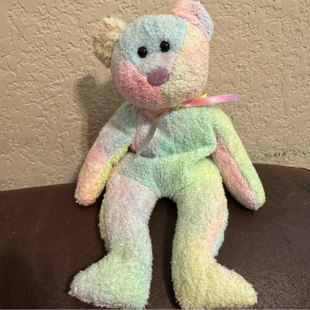 EUC Vintage 1999 Ty Beanie Babies Groovy Bear